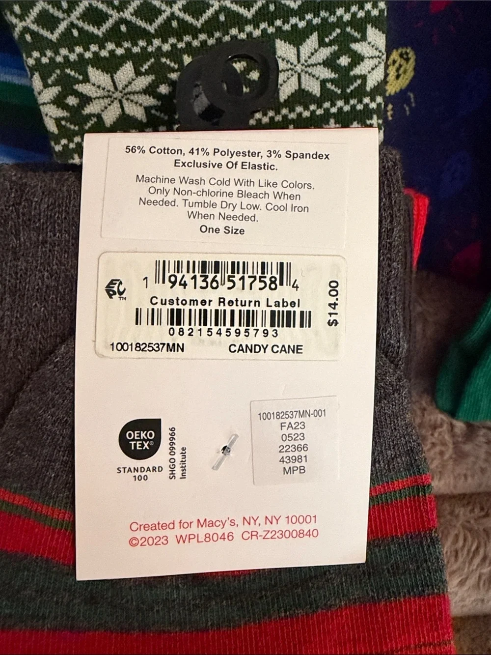 Club Room Women’s Crew Socks 4 Two Pairs.